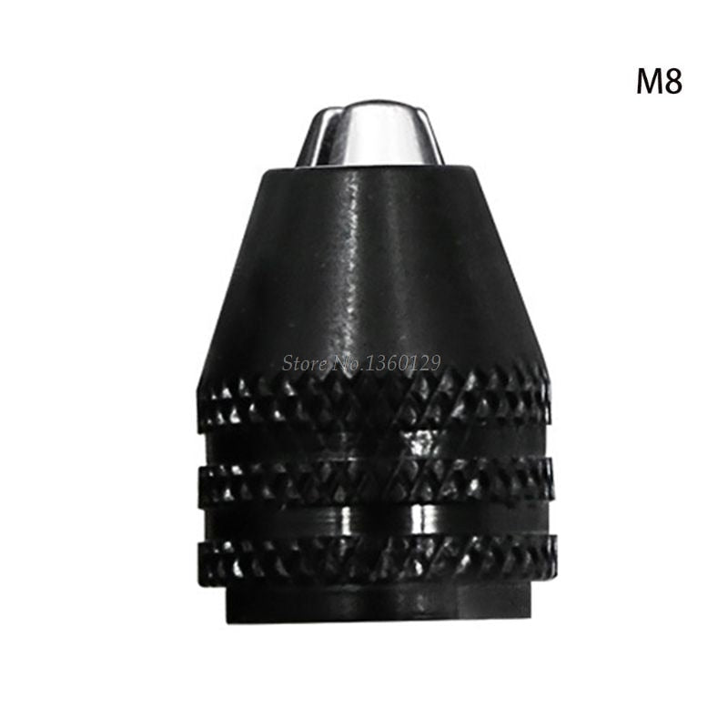 1pcs Mini Multifunctional Multi  M7/M8 Keyless Drill Chuck For Rotary Tools M8X0.75 Quick Change Three-Jaw Drill Chuck