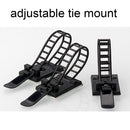 cable tie Mounts 10pcs Cable Clips 18*25 wire clamp Tie Cable Mount Adjustable Cable Tie Fix Holder adhesive cable tie mounts