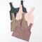Women Tops Seamless Bralette Tank Top Female Crop Tops Cami Underwear Scoop Neck Ribbed Basic Tee Sexy Lingerie U Back Camisole