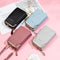 Fashion Small Crossbody Bags Women Mini PU Leather Shoulder Messenger Bag For Girls Yellow Bolsas Ladies Phone Purse Zipper Flap