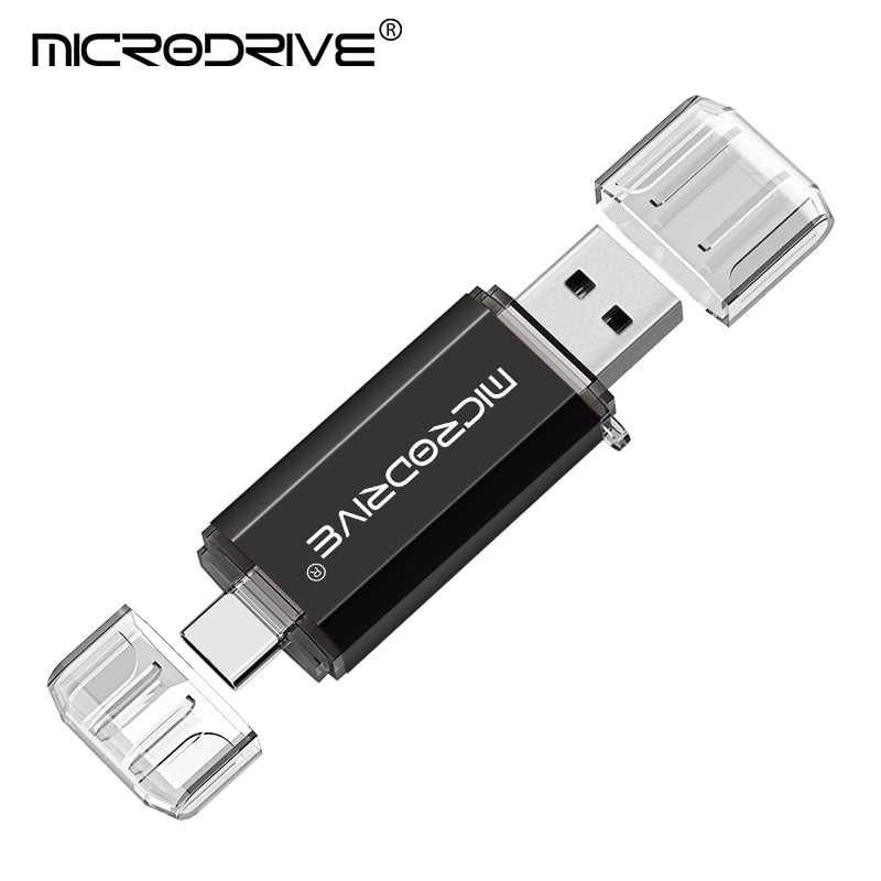 OTG USB Flash Drive Type C Pen Drive 512GB 256GB 128GB 64GB 32GB USB Stick 16gbPendrive for Type-C Device