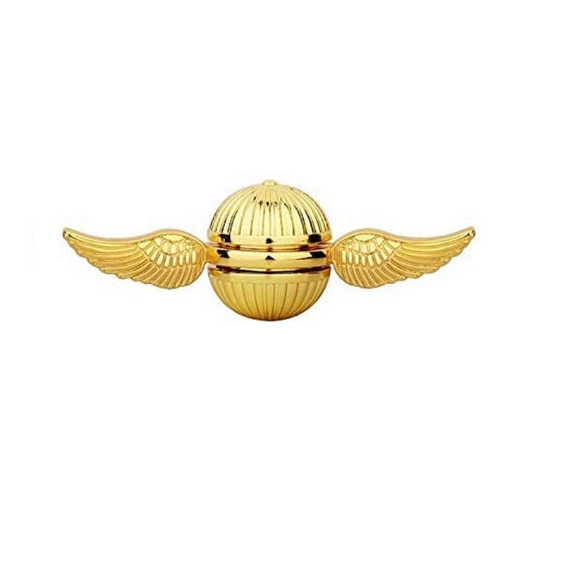 Golden Snitch Fidget Spinner for Kids Adult Anti Stress Fidget Toys Antistress Ball Metal Finger Rotation Spinner Desk EDC Toys