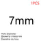 Punching Leather Hole Punch Round Steel Leather Craft Hollow Hole Punch 1mm-30mm for Metal Gaskets Leather Plastic Rubber