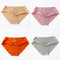 4 PCS/Lot Seamless Panties For Women Plain Panties Slip Silk Female Underwear Soft Thin Light Panti Culotte Femme Underpants