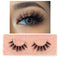 FOXESJI Makeup Eyelashes 3D Mink Lashes Fluffy Soft Wispy Natural Cross Lash Extension Reusable Fake Lashes Mink False Eyelashes