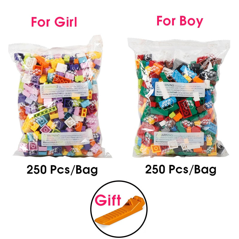 Building Blocks City Classic Brand Creative Bricks Bulk Model Figures Educational Kids Toys Small Size All Available