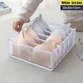 Underwear Storage Organizer for Clothes Separated Socks Shorts Bra Storage Boxs Dormitory Closet Organizer Drawer Washable