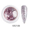 Crystal Fire Opal Flakes Nail Sequins Purple Holographic Glitter DIY Chrome Powder for Spring Nails Manicure Paillettes GL1857