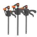 DTBD 4 Inch 2/3/4/5/10Pcs Woodworking Work Bar F Clamp Clip Set Hard Quick Ratchet Release DIY Carpentry Hand Tool Gadget