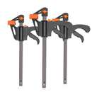 DTBD 4 Inch 2/3/4/5/10Pcs Woodworking Work Bar F Clamp Clip Set Hard Quick Ratchet Release DIY Carpentry Hand Tool Gadget