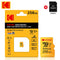 KODAK EVO Plus 256GB Memory Card 128GB U3 4K Micro SD Card 64GB 32GB SDHC Microsd UHS-I C10 TF Trans Flash Microsd with Adapter