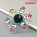 Fidget Spinner 3D Running Cartoon Anime The Astronauts Turn Villain Anti-Stress Fidget Toy Finger Dynamic Changing Gyro