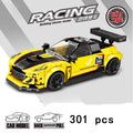 Racing Car City Speed Champions Sports Model Building Blocks DIY Bricks Kids Toy Classic Rally Super Racers Vehicle f1 technique