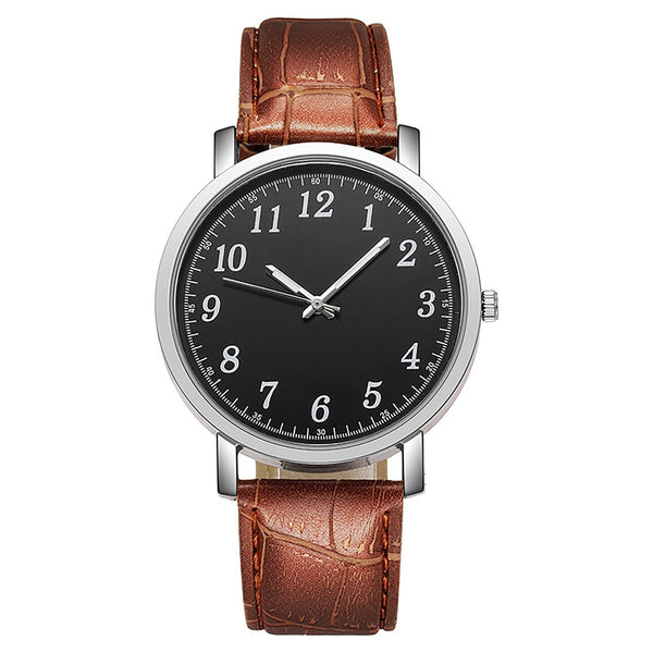 Men Watches 2022 Luxury Fashion Design Leather Watch Digital Quartz Temperament Men&#39;s Watch Gift Montre Homme Relogio Masculino