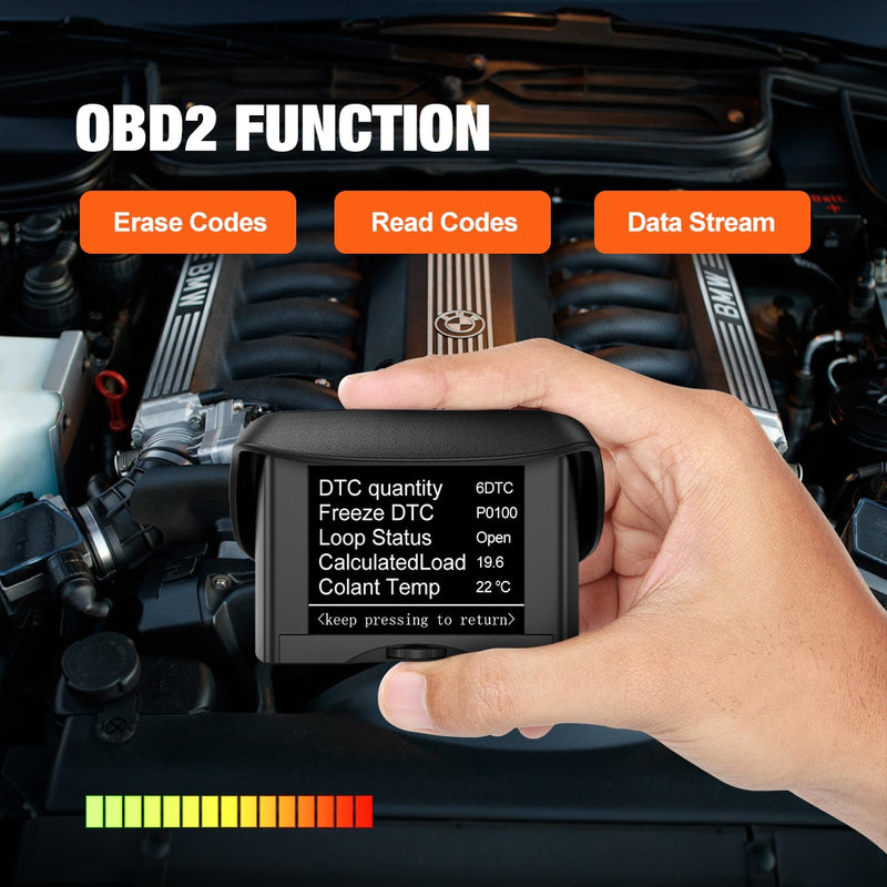 Automobile On-board Computer ANCEL A202 Car Digital OBD 2 Computer Display Speed Fuel Consumption Temperature Gauge OBD2 Scanner