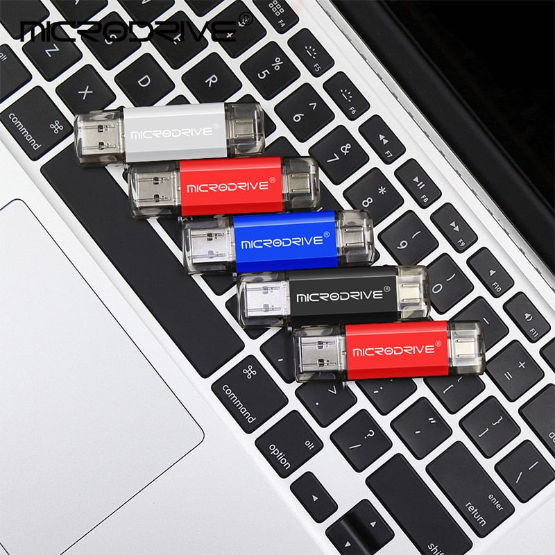 OTG USB Flash Drive Type C Pen Drive 512GB 256GB 128GB 64GB 32GB USB Stick 16gbPendrive for Type-C Device