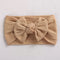32 Colors Cable Bow Baby Headband for Child Bowknot Headwear Cables Turban for Kids Elastic Headwrap Baby Hair Accessories
