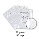 50Pairs Eyelash Pad Gel Patch Grafting Eyelashes Under Eye Patches For Eyelash Extension Paper Sticker Application Make Up Tools