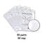 50Pairs Eyelash Pad Gel Patch Grafting Eyelashes Under Eye Patches For Eyelash Extension Paper Sticker Application Make Up Tools