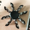 Anime Game Weapon Fidget Spinner Colorful Metal Zinc Alloy Ninja Shuriken Darts Hand Spinner Smooth Electroplate Fidget Gryo Toy