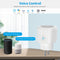 SIXWGH EU wifi Smart Plug Socket Outlet Monitor Timing Function Tuya Smartlife Alexa Google Home Voice control Electrical Socket