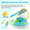 Baby Swimming Float With Canopy Inflatable Infant Floating Ring Kids Swim Pool Accessories Circle Bathing Summer Toys Dropship