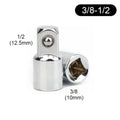 1/4&quot; 3/8&quot; 1/2&quot; Ratchet Wrench Adapter Chrome Vanadium Steel Sleeve Adapter Drive Socket Converter Wrench-sleeve Joint Converter