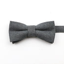 NEW Macarons Solid Color Men Bow Tie Super Soft Suede Classic Shirts Bowtie Bowknot Adult Child Butterfly Cravats For Wedding