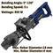 VEVOR Handheld Electric Hydraulic Rebar Steel Bender 800W 1200W 1500W 110V W/ Copper Motor for Builders Contractors Manufacturer