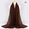 2021 NEW Flocked Bubble Cotton Scarf Hijabs For Muslim Women Soild Color Breathable Islamic Headscarf Arab Head Scarves