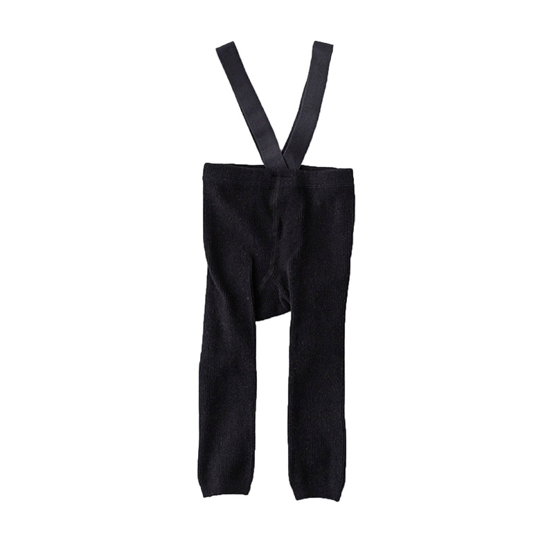 Infant Baby Girl Boy Suspender Leggings High Waist High Elasticity Solid Simple Style Spring Clothing Accessories Stockings 1-2Y