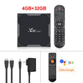 X96 Max plus Smart TV Box Android 9.0 Amlogic S905X3 Tvbox 4GB 64GB 32GB Dual Wifi BT 1000M H.265 8K 24fps Set Top Box X96Max