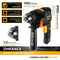 DEKO 220V Electric Screwdriver 2 Functions Electric Rotary Hammer Drill Power Tools Electric Tools(DKIDZ Series)