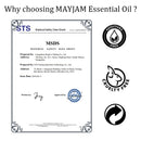 MAYJAM 10ML Aromatic Diffuser Essential Oil Lavender Vanilla Myrrh Fragrance Oil For Soaps Candle Making Massage Humidifiers