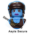 Disney Luke Skywalker Ahsoka Tano Building Block Yoda Obi-Wan Kenobi Sith Kylo Ren Count Dooku Starkiller Brick Figure Toy
