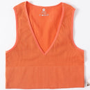Vintage Crop Top Women Seamless Underwear Sexy Lingerie Female Tanks Vest Harajuku Deep V Neck Summer Camis Crop Top Camisole