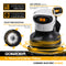 DEKO 280W/320W/350W Random Orbit Sander with 8 Hole 125mm Sandpaper and Variable Speed Sander Power Tools (DKSD28Q1)