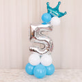 Happy Birthday Balloon 1 2 3 4 5 6 Foil Balloons Air Baloons 1st Birthday Party Decorations Kids Babyshower Baby Shower Boy Girl