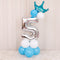 Happy Birthday Balloon 1 2 3 4 5 6 Foil Balloons Air Baloons 1st Birthday Party Decorations Kids Babyshower Baby Shower Boy Girl
