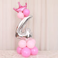 Happy Birthday Balloon 1 2 3 4 5 6 Foil Balloons Air Baloons 1st Birthday Party Decorations Kids Babyshower Baby Shower Boy Girl