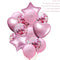 Happy Birthday Balloon 1 2 3 4 5 6 Foil Balloons Air Baloons 1st Birthday Party Decorations Kids Babyshower Baby Shower Boy Girl