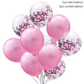 Happy Birthday Balloon 1 2 3 4 5 6 Foil Balloons Air Baloons 1st Birthday Party Decorations Kids Babyshower Baby Shower Boy Girl