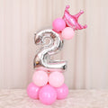 Happy Birthday Balloon 1 2 3 4 5 6 Foil Balloons Air Baloons 1st Birthday Party Decorations Kids Babyshower Baby Shower Boy Girl