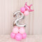 Happy Birthday Balloon 1 2 3 4 5 6 Foil Balloons Air Baloons 1st Birthday Party Decorations Kids Babyshower Baby Shower Boy Girl