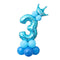 Happy Birthday Balloon 1 2 3 4 5 6 Foil Balloons Air Baloons 1st Birthday Party Decorations Kids Babyshower Baby Shower Boy Girl