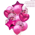 Happy Birthday Balloon 1 2 3 4 5 6 Foil Balloons Air Baloons 1st Birthday Party Decorations Kids Babyshower Baby Shower Boy Girl