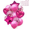 Happy Birthday Balloon 1 2 3 4 5 6 Foil Balloons Air Baloons 1st Birthday Party Decorations Kids Babyshower Baby Shower Boy Girl