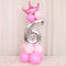 Happy Birthday Balloon 1 2 3 4 5 6 Foil Balloons Air Baloons 1st Birthday Party Decorations Kids Babyshower Baby Shower Boy Girl