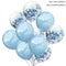 Happy Birthday Balloon 1 2 3 4 5 6 Foil Balloons Air Baloons 1st Birthday Party Decorations Kids Babyshower Baby Shower Boy Girl