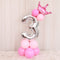 Happy Birthday Balloon 1 2 3 4 5 6 Foil Balloons Air Baloons 1st Birthday Party Decorations Kids Babyshower Baby Shower Boy Girl